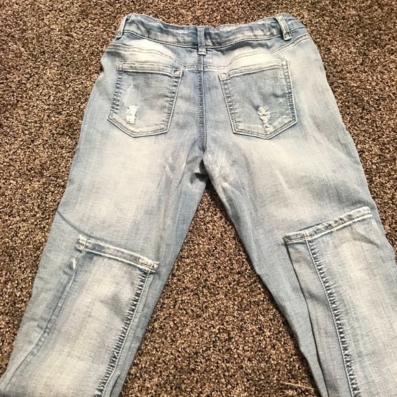 Mudd Distressed Emoji Jeans - Picture 6 of 6